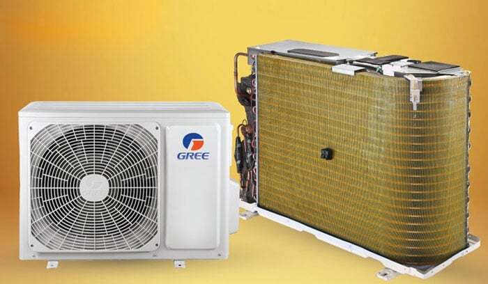 Gree COSMO9CN có khả năng chống ăn mòn hiệu quả Gree COSMO9CN có khả năng chống ăn mòn hiệu quả
