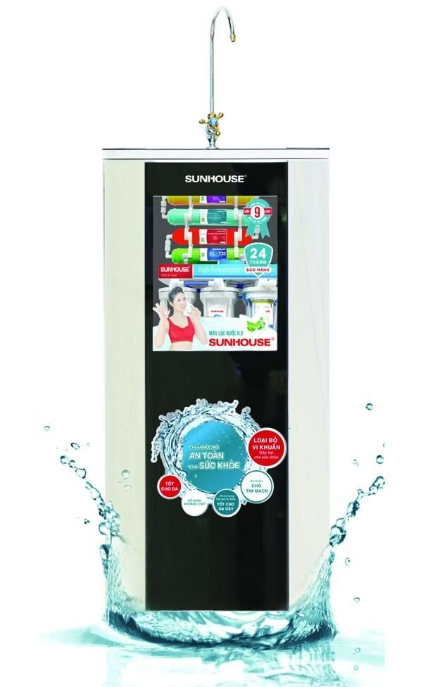 Máy lọc nước R.O 9 lõi Sunhouse SHR8539K