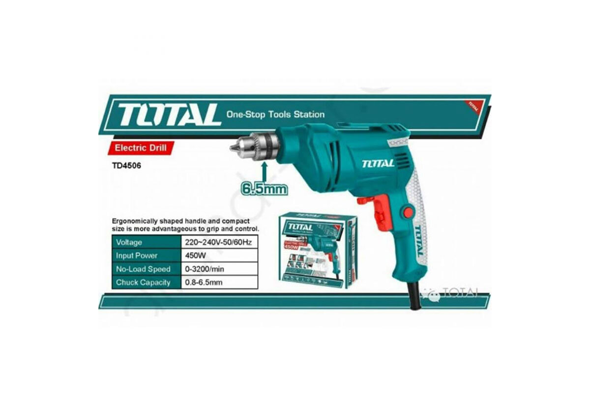 Máy khoan 20mm Total TD4506E