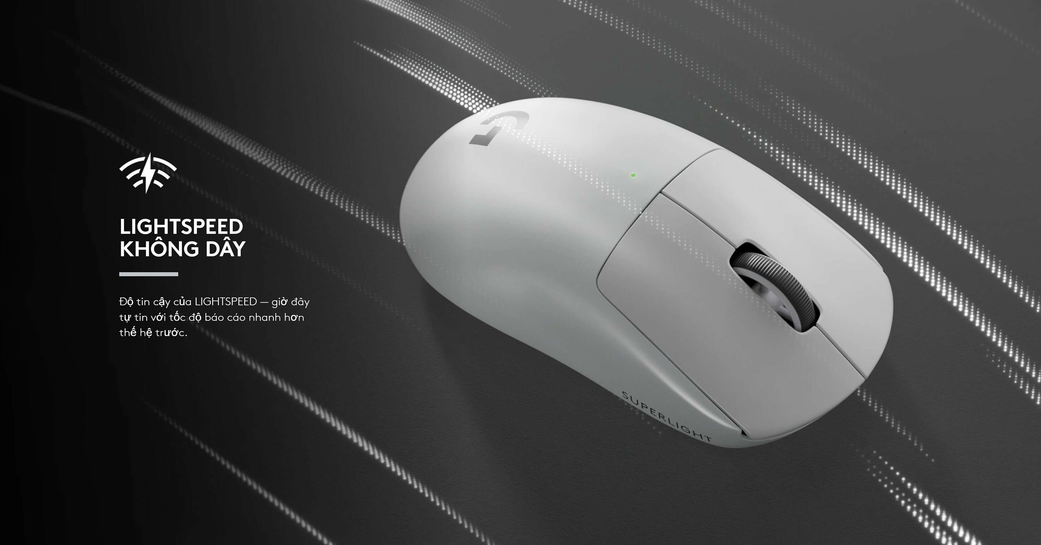 Chuột Gaming không dây Logitech Pro X Superlight 2 Lightspeed