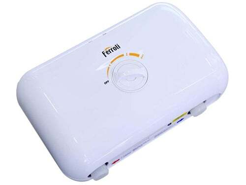 Bình nóng trực tiếp Ferroli RITA FS 4.5 TM có công suất 4.500W Bình nóng trực tiếp Ferroli RITA FS 4.5 TM có công suất 4.500W