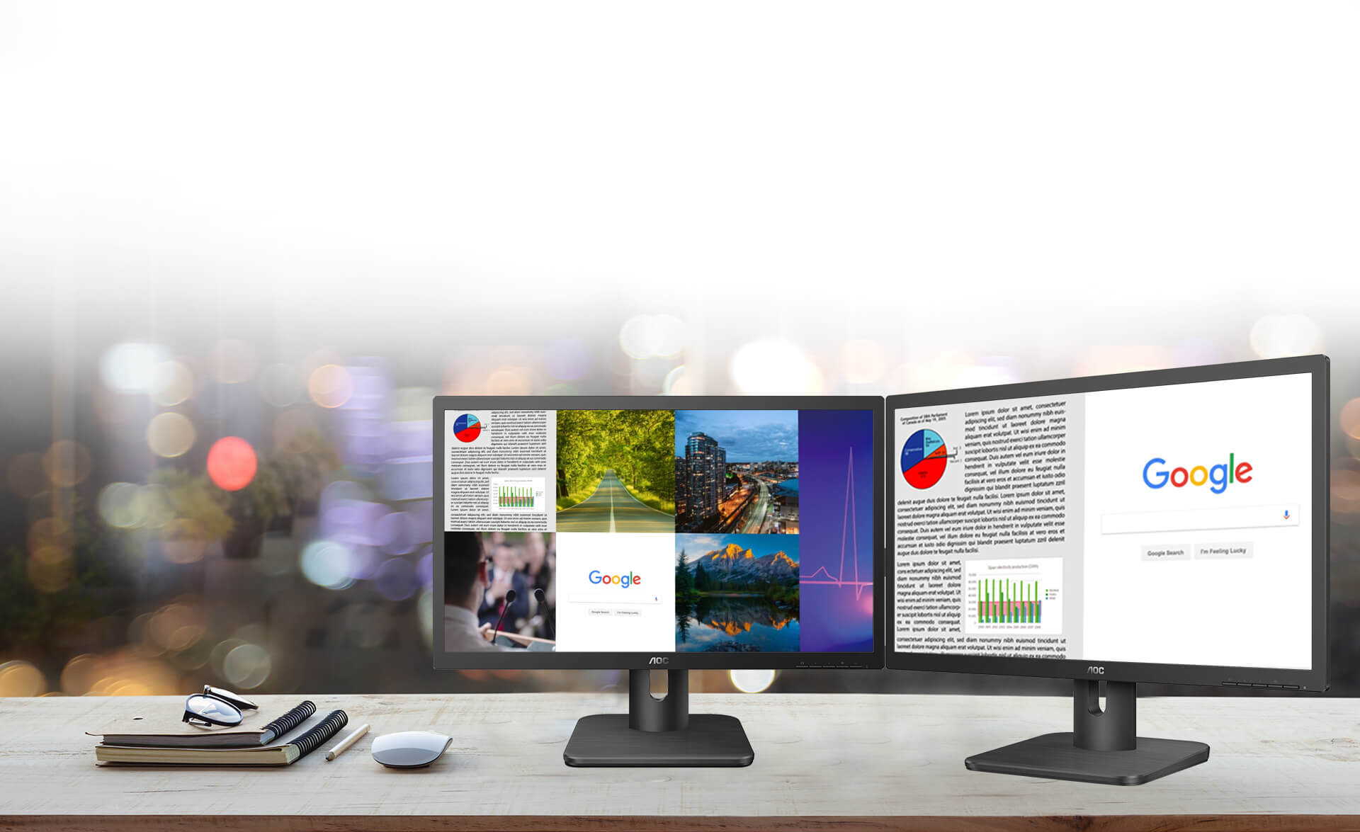 Màn hình AOC 20E1H 19.5Inch