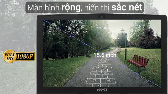 Laptop MSI GL62M 7RDX i7 7700HQ/8GB/1TB/2GB GTX1050/Win10