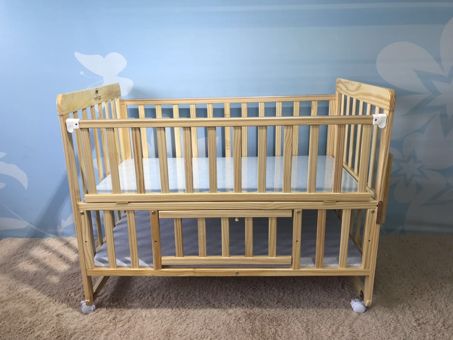  Giường cũi cho bé gỗ Mamago Dream-on-me 618