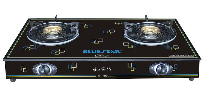 Bếp gas Bluestar NG-3200 sở hữu thiết kế tinh tế, hiện đại