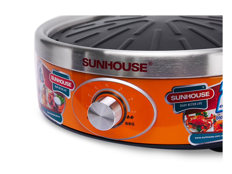 Bếp nướng hồng ngoại Sunhouse 2000W SHD4668