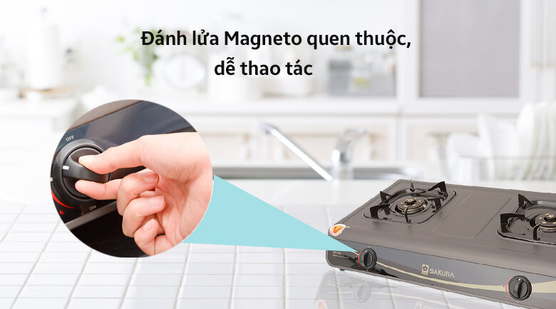 Bếp gas Sakura SA-742F Bếp gas Sakura SA-742F