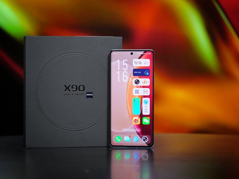 điện thoại vivo x90 8gb/256gb thiết kế