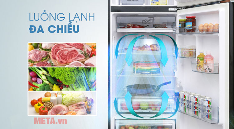 Tủ Lạnh Inverter Aqua AQR-IG386DN 373 lít