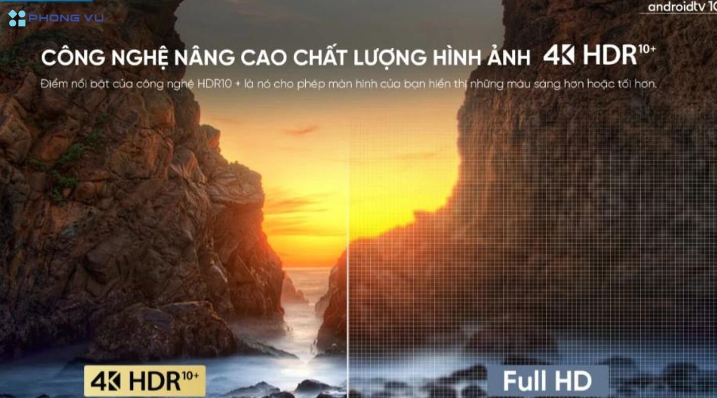 Smart Tivi 4k Asanzo hiển thị hình ảnh sắc nét