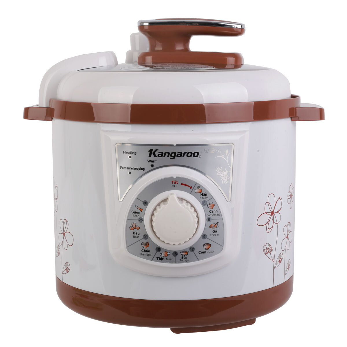 Nồi áp suất điện 6.0 Lít Kangaroo KG136