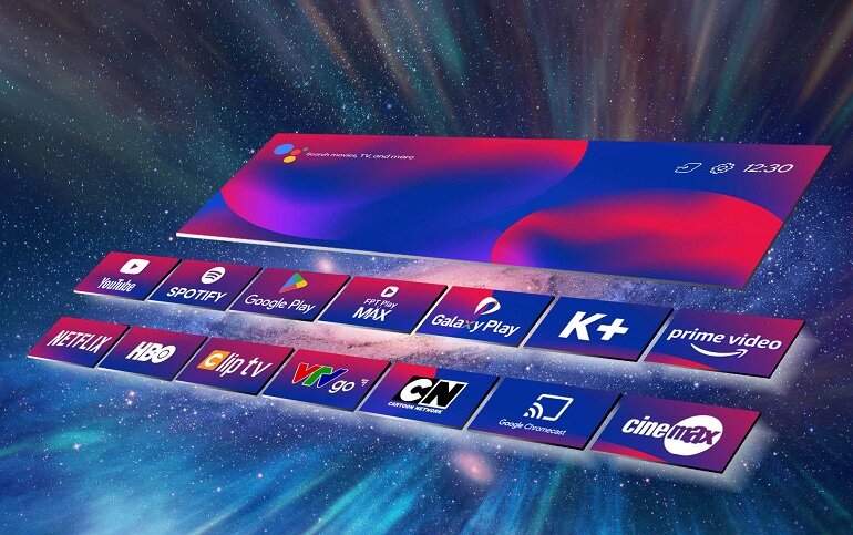 Smart Tivi Casper 4K 50 inch 50UGA610 hệ điều hành