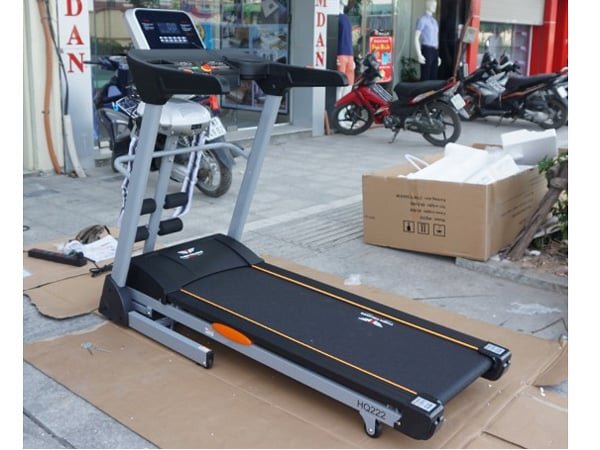 Hình ảnh lắp ráp của máy chạy bộ điện HQ 222