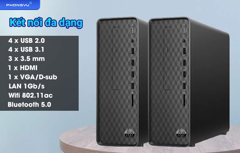 PC HP S01 - pF2034d - 6L605PA | Cổng kết nối