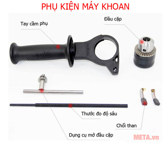 Máy khoan động lực Makute ID009