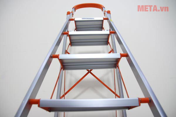 Thang nhôm ghế bản to 4 bậc Advindeq ADS-704