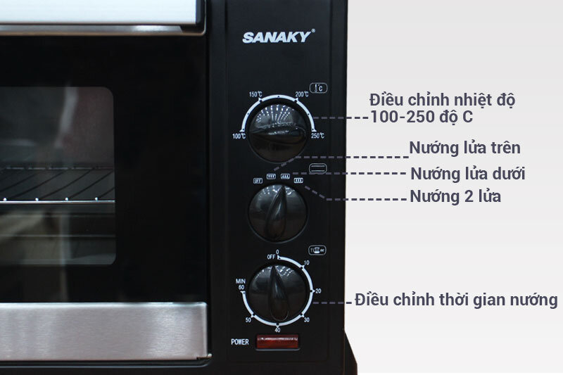 Lò nướng Sanaky VH309N 30 lít Lò nướng Sanaky VH309N 30 lít