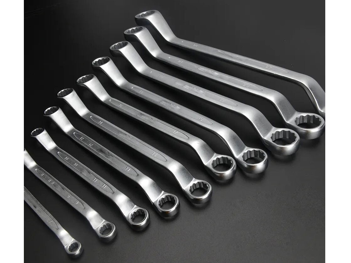 Bộ cờ lê 2 đầu vòng xi bóng Asaki AK-6144 Bộ cờ lê 2 đầu vòng xi bóng Asaki AK-6144