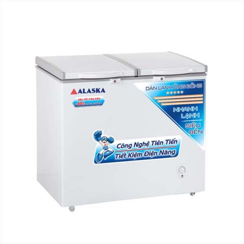Tủ đông Alaska 2 ngăn 250 lít BCD3068C