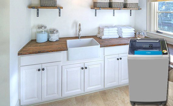 Máy giặt Aqua AQW-F125ZT 12.5 kg giá tốt tại nguyenkim.com