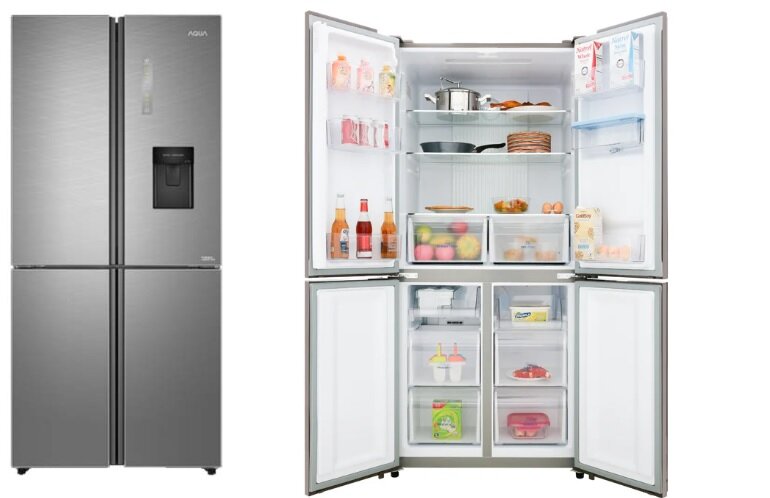 Aqua AQR-IGW525EM sở hữu kiểu dáng thẩm mỹ, hiện đại