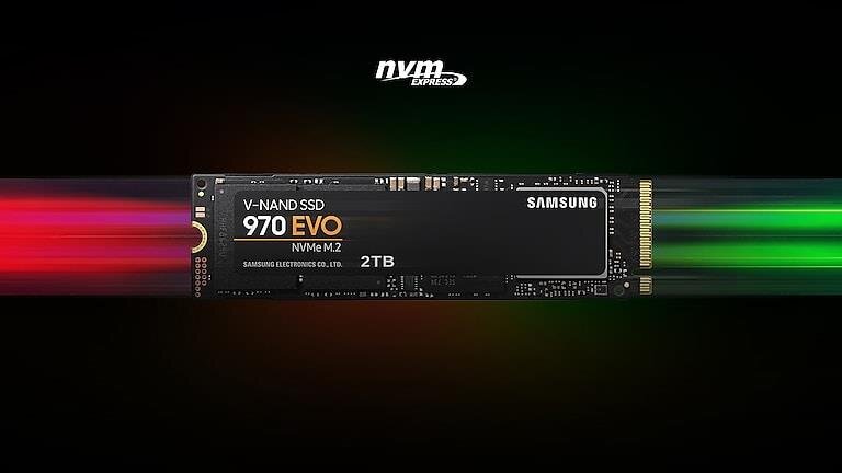 Ổ Cứng SSD SAMSUNG 970 EVO 2TB NVMe M.2 MZ-V7E2T0BW