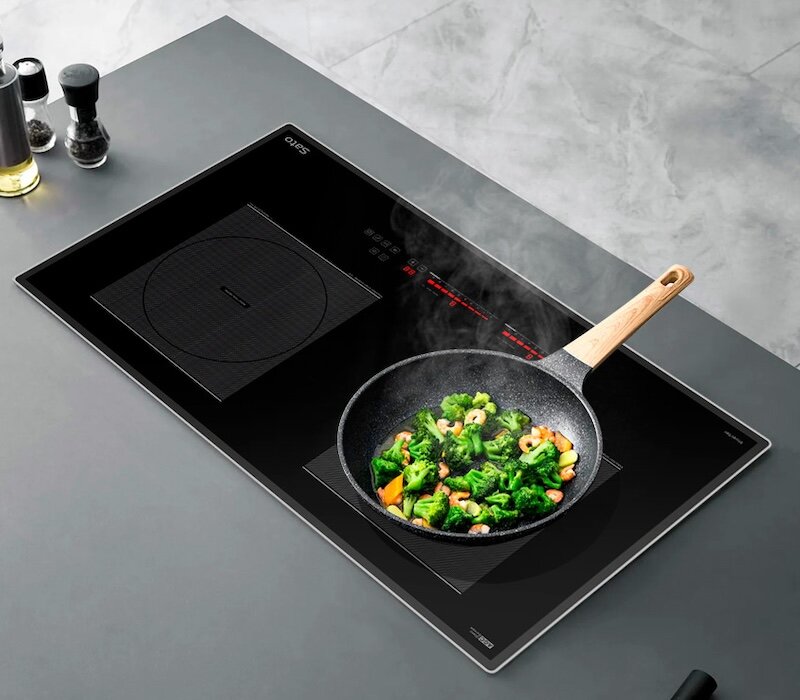 Bếp điện từ đôi Sato SIH655 N4.0 tích hợp khả năng tiết kiệm điện (Ảnh: sato).