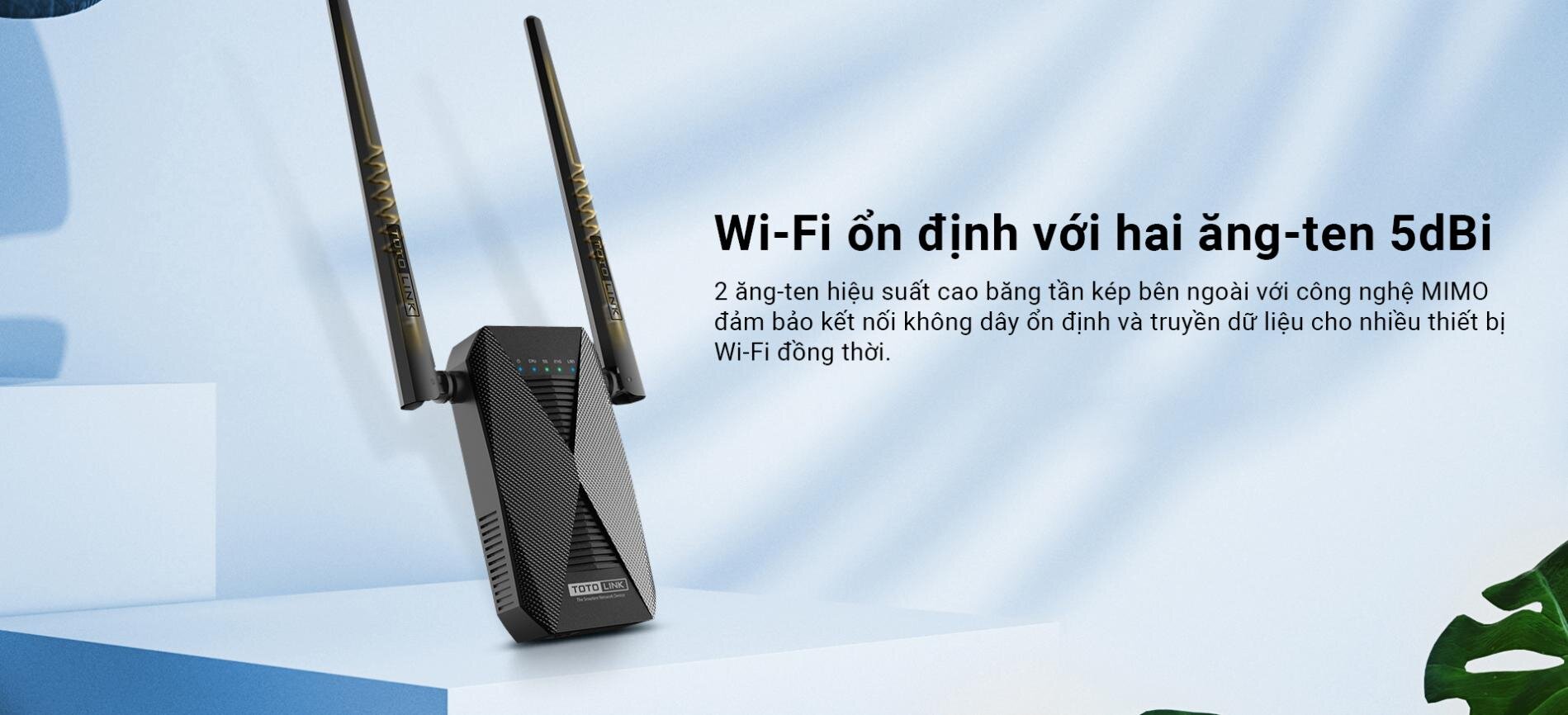 Bộ Mở Rộng Sóng wifi Totolink EX1200T V2 chuẩn AC1200 7