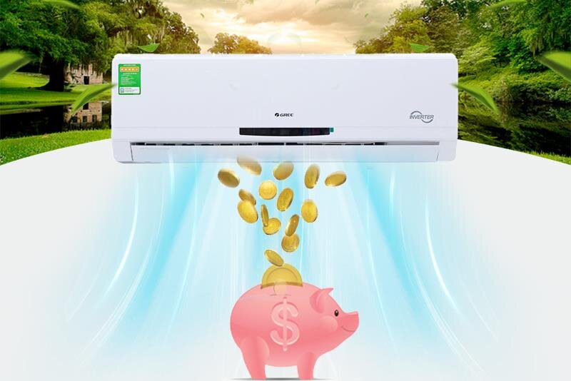 Điều hòa Gree 1 chiều inverter 9000BTU GWC09MA-K3DNE2I