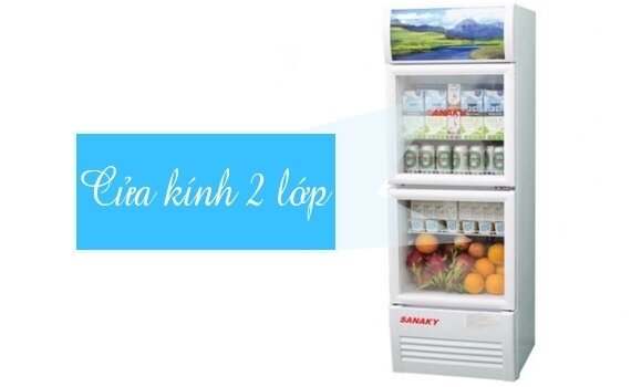 Tủ mát Sanaky 218L VH - 218W