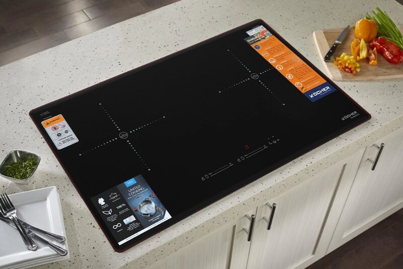 Bếp từ âm 2 vùng nấu Kocher DI-806GE02