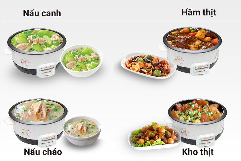 Nồi lẩu điện Goldsun MC-GAL30 3 lít Nồi lẩu điện Goldsun MC-GAL30 3 lít