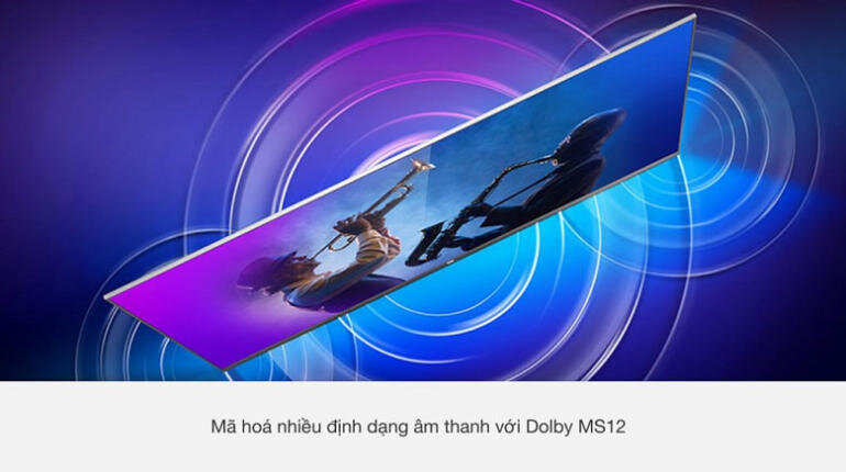 Trải nghiệm âm thanh chân thực với công nghệ Dolby MS12 trên TCL L43S5200
