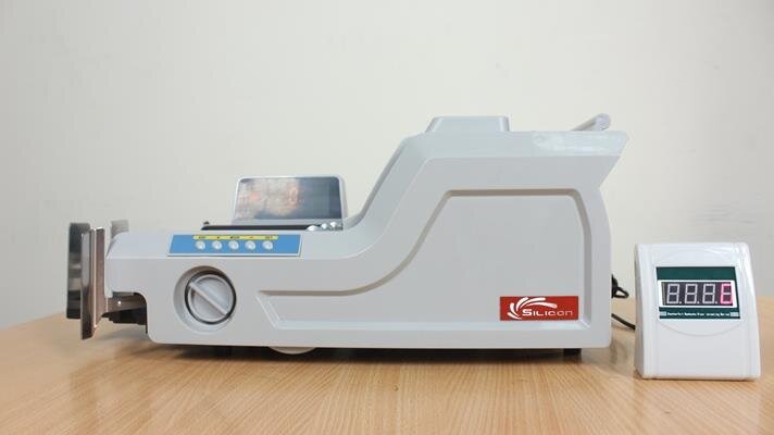 Máy đếm tiền thông minh SILICON MC-8800 - Phát hiện tiền Siêu giả