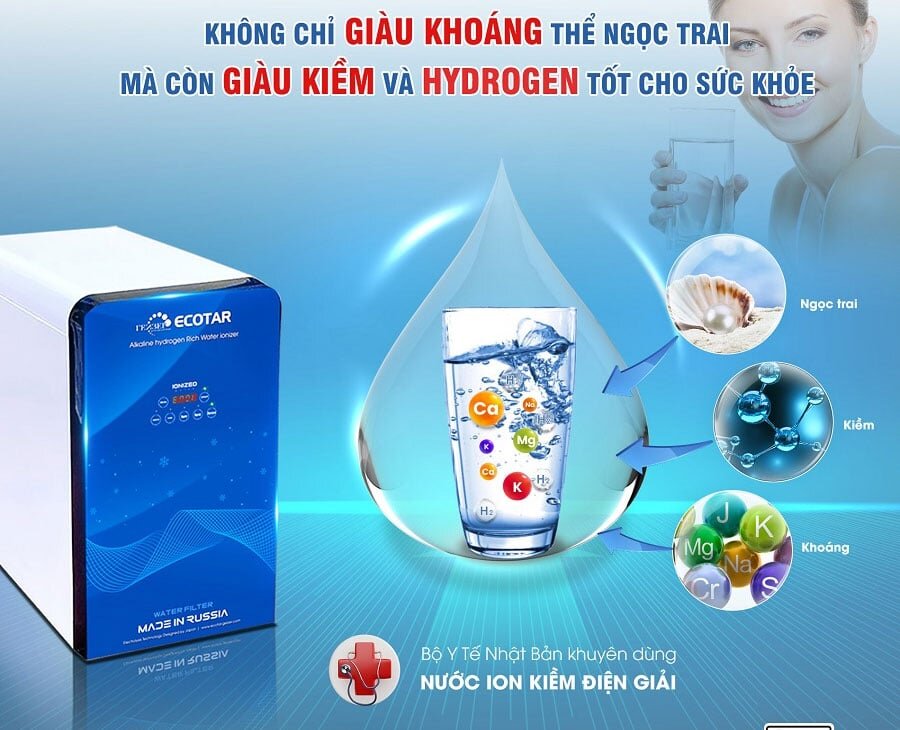 Máy lọc nước ion kiềm  