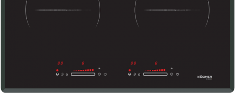 Bếp từ Kocher DI 833GE trang bị nhiều tính năng an toàn, hiện đại bảo vệ người dùng