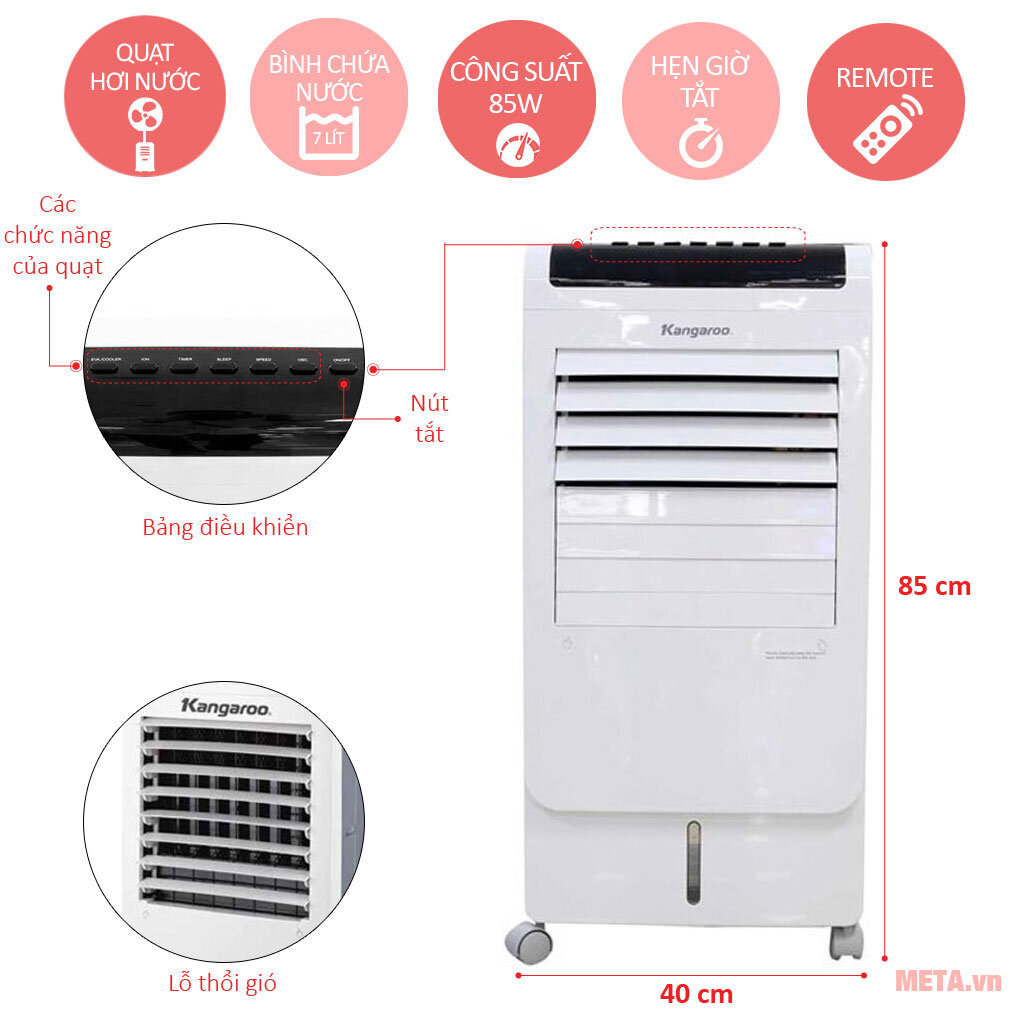 Máy làm mát không khí Kangaroo KG50F11