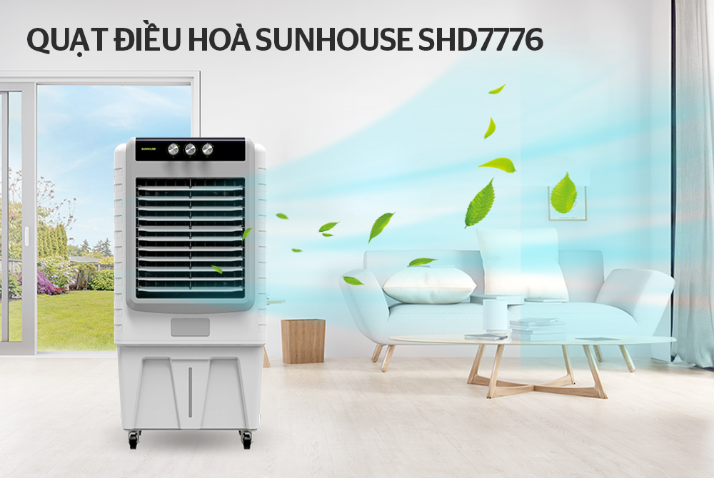 Máy làm mát không khí Sunhouse SHD7776 Máy làm mát không khí Sunhouse SHD7776