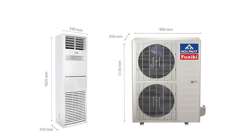 Điều hòa tủ đứng Funiki 50000 BTU 2 chiều FH50MMC1 thiết kế