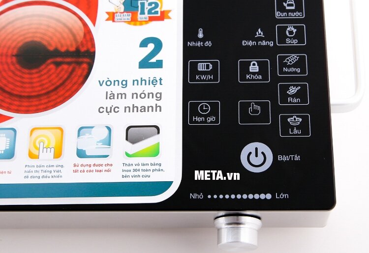 Bếp hồng ngoại cảm ứng Sunhouse SHD6018