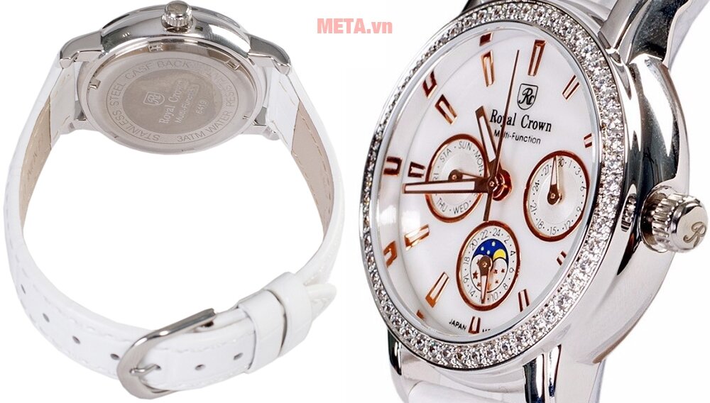 Đồng hồ nữ chính hãng Royal Crown 6419ST Đồng hồ nữ chính hãng Royal Crown 6419ST