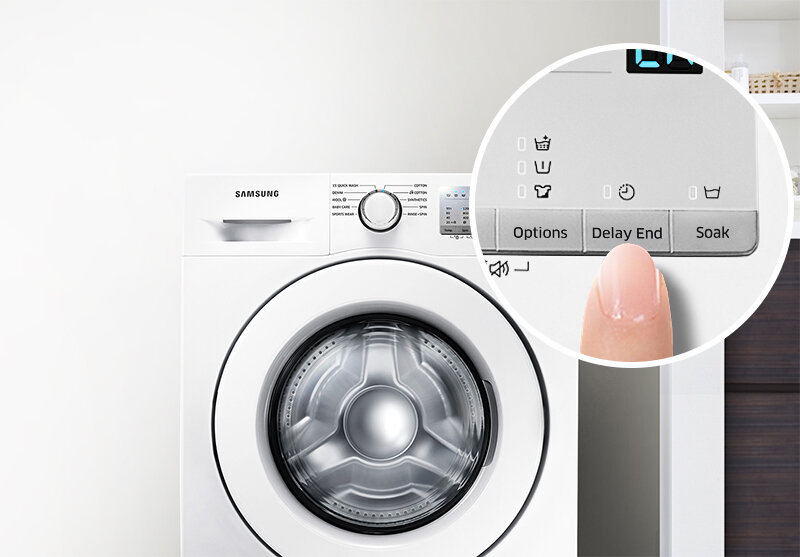 Chức năng hẹn giờ giặt tiện lợi