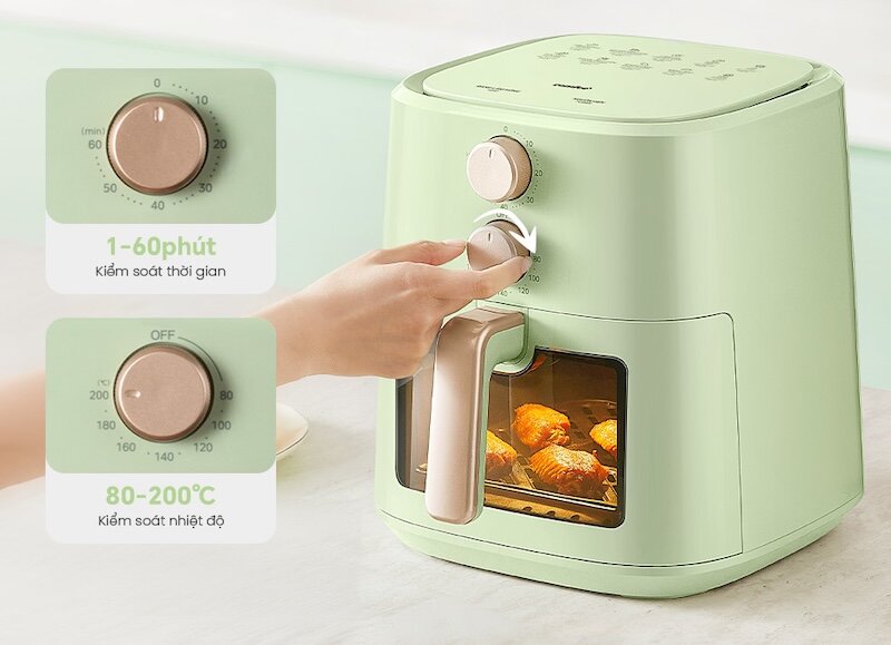 Nồi chiên không dầu Comfee 7.5L CAF-75PGP0A0