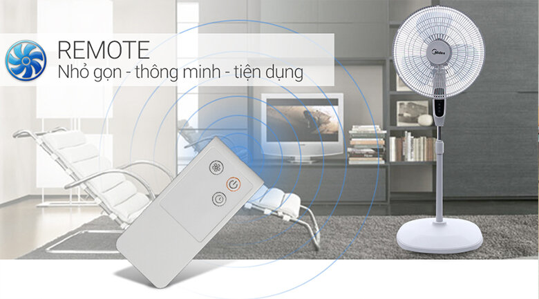 Quạt đứng Midea FS40-17FRB Quạt đứng Midea FS40-17FRB