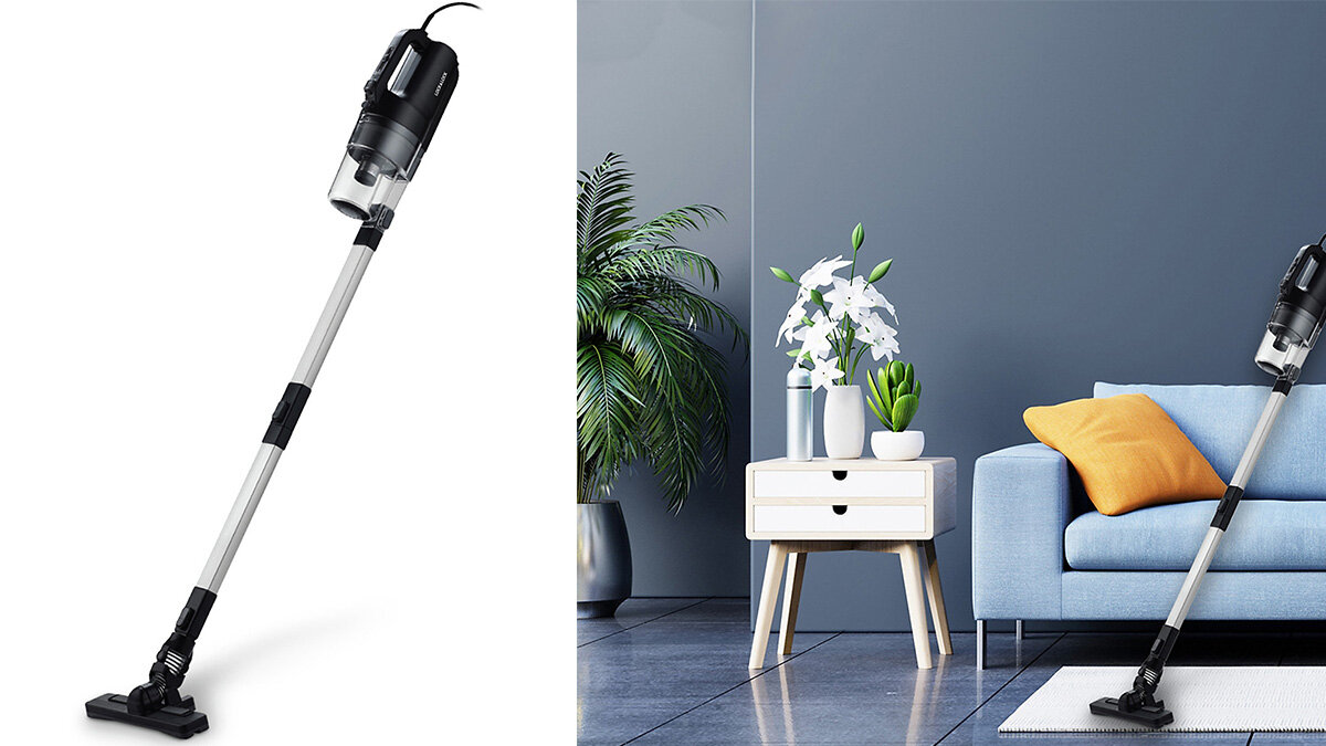 Máy hút bụi Lock&Lock ENV336BLK 400W có kiểu dáng cầm tay nhỏ gọn