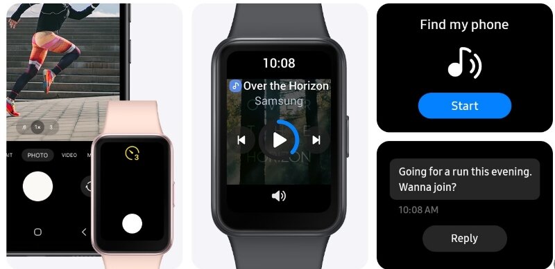 Đồng hồ thông minh Samsung Galaxy Fit3 kết nối thông minh
