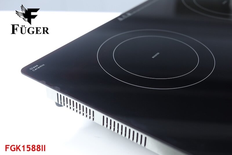 Mặt kính Glass Ceramic cao cấp, bền bỉ