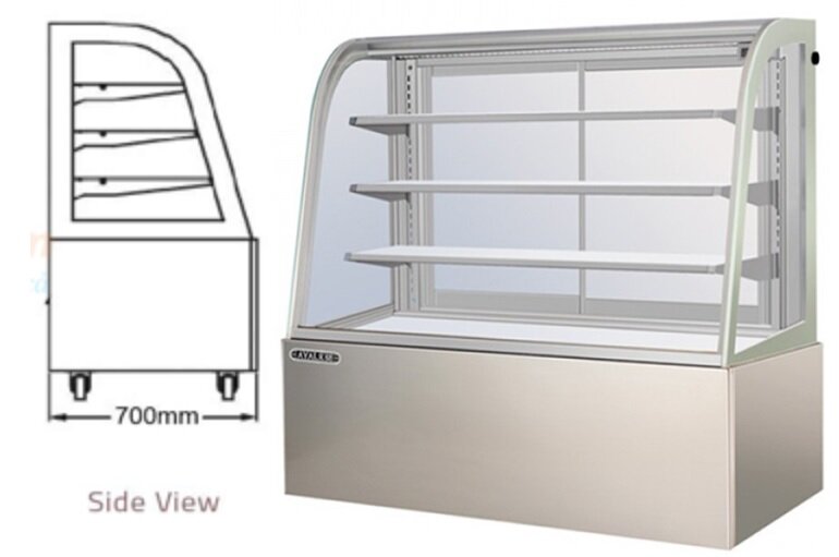 Tủ trưng bày bánh Berjaya CCS-12SS-3