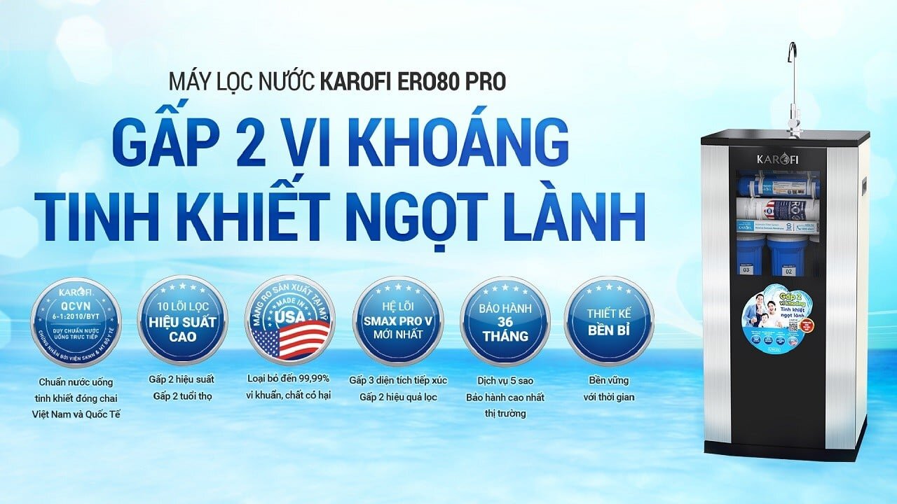 Máy lọc nước Ro Karofi  