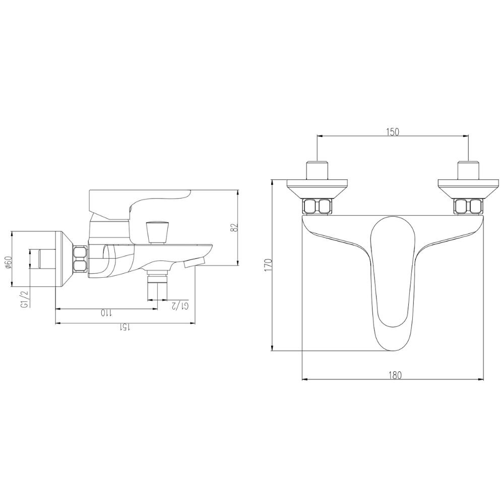 Bản vẽ kỹ thuật củ sen tắm nóng lạnh JOMOO 35131-139/1B-1